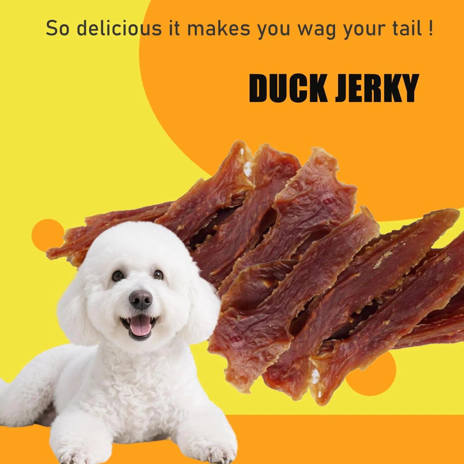 Pet food duck dry meat pet food duck