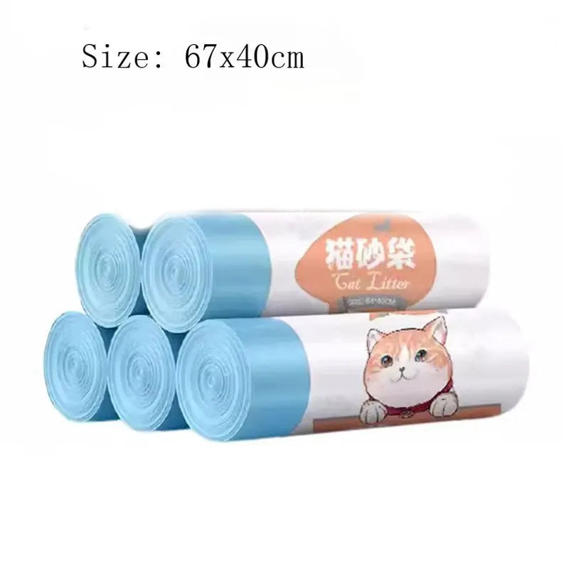 Smart Cat Litter Box Garbage Bags (Drawstring)