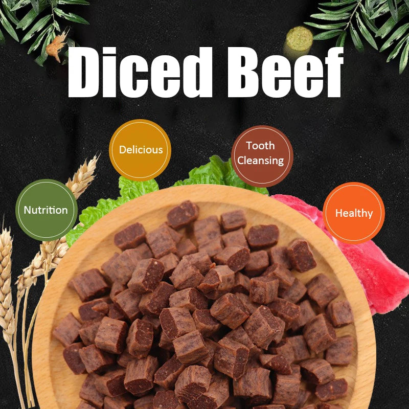Beef Dog Treats – Chewy & Nutritious